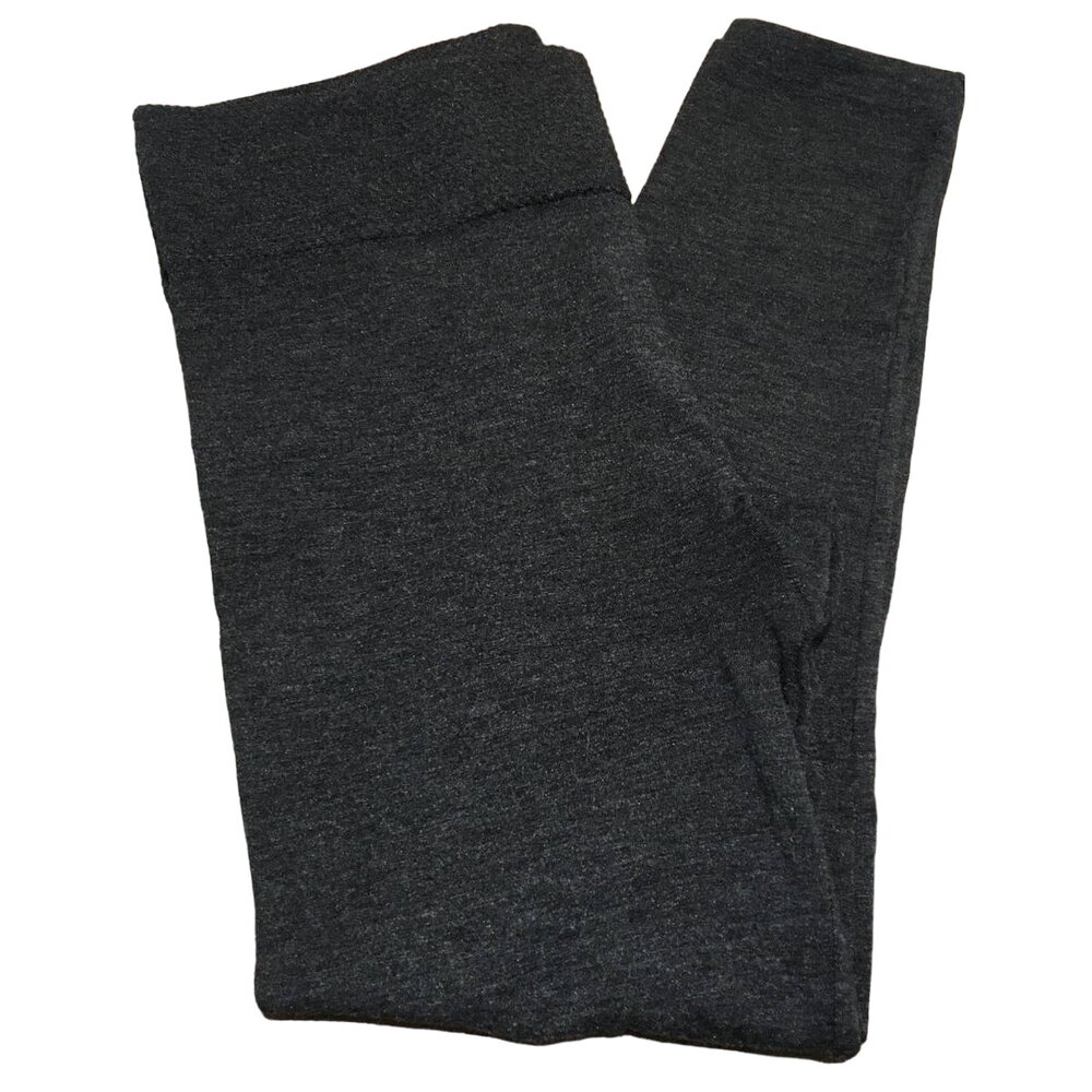 New Directions XL Gray Leggings With 4 Inch Waist Band